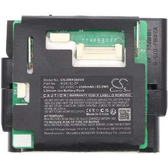 Batéria pre Dreame Mova K30, Mova K30 Pro, 2500 mAh, Li-Ion