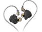 KZ ZS10 PRO X, slúchadlá s mikrofónom, čierne