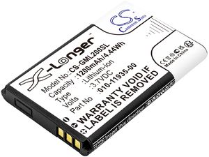 Batéria pre Garmin 010-01055-15, Glo a iné, 1200 mAh, Li-Ion