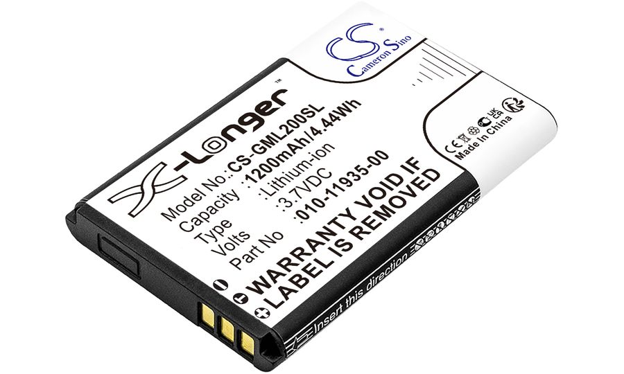 Batéria pre Garmin 010-01055-15, Glo a iné, 1200 mAh, Li-Ion