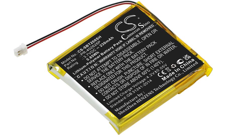 Batéria pre Suunto Spartan Trainer, 230 mAh, Li-Pol