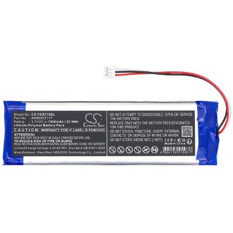 Batéria pre diagnostický videoskop Fluke Ds701, diagnostický videoskop Ds703, 7000 mAh, Li-Ion