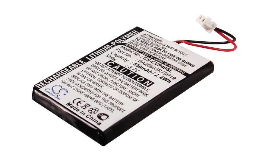 Batéria pre Creative Zen V, Zen V Plus, 650 mAh, Li-Pol