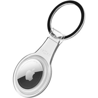 FIXED Čisté TPU puzdro s krúžkom pre Apple AirTag, číre