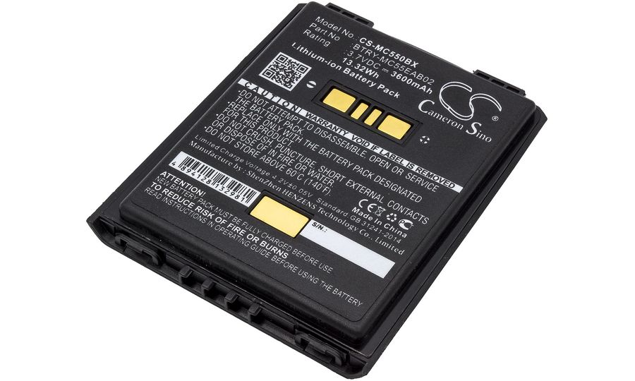 Batéria pre Symbol MC55, MC55A, MC56, MC65, MC67 a ďalšie, 3600 mAh, Li-Ion
