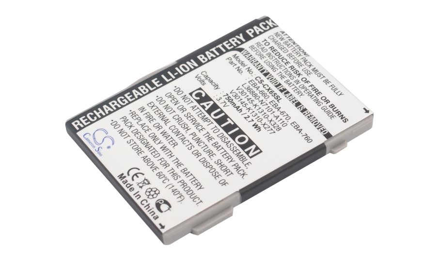 Batérie pre Siemens M8, A31, CS66, SS66, 750mAh