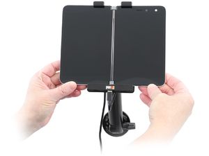 Držiak do auta Brodit pre Microsoft Surface Duo 2/Surface Duo, s nabíjaním CL/USB