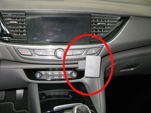 Brodit ProClip montážna konzola pre Opel Insignia 18-22, na stred vpravo