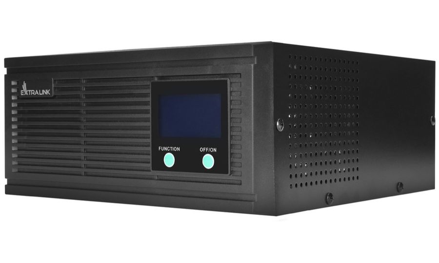 Extralink Lightning 1500VA/1200W, náhradné napätie Sinus Pro, menič, čistá sínusoida, 24VDC