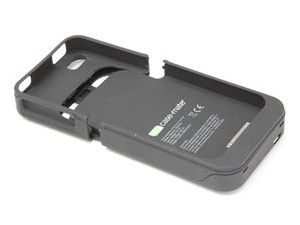 Puzdro Case Mate s batériou Fuel Lite - Gun Metal Gray (gumové) pre iPhone 4G