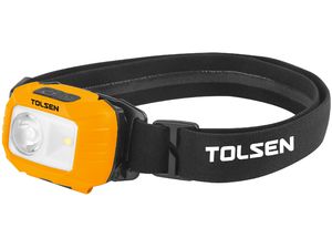 TOLSEN LED čelovka, 6500K, IP65