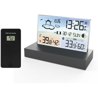 Meteorologická stanica s alarmom Transparent
