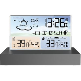 Meteorologická stanica s alarmom Transparent