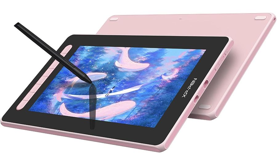 XPPen Artist 12 (2nd Gen) s perom X3, ružová