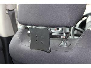 Brodit montážne konzoly na opierku hlavy pre VESA 75x75mm, rozteč 150 - 211mm