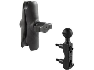 RAM Mounts montáž pre 1" čapový držiak motocykla pre zásuvku brzdovej/spojkovej páky, vysokopevnostný plast, montáž RAP-B-309-XU