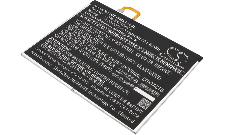 Batéria pre Samsung Galaxy Tab S9, Sm-X710, Sm-X710n a ďalšie, 8150 mAh, Li-Ion
