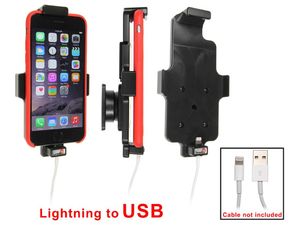 Brodit držiak pre Apple iPhone SE (22/20)/8/7/6S, s ochranou, s priechodkou pre orig. Kábel Lightning