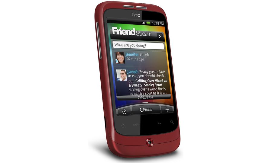 HTC Wildfire Red Cz
