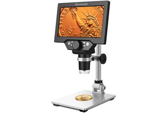 Mikroskop UF-TOOLS so 7" LCD displejom, zväčšenie 1200x, 12 MPx