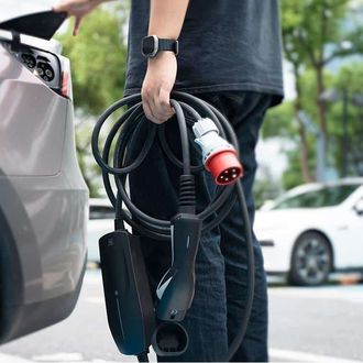 Mobilná nabíjačka Wissenergy P60 11kW, 5m, sivá koncovka