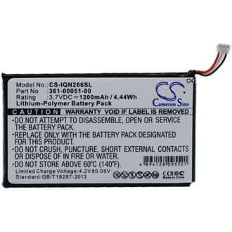 Batérie pre Garmin Nüvi 2660 Li-pol 3,7V 1200mAh
