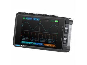 FNIRSI DS215H ručný digitálny osciloskop a generátor signálov 2v1, dvojkanálový, 50 MHz, 250 MS/s