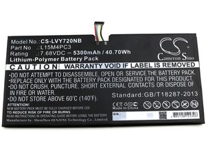Batéria pre Lenovo Miix 5 Pro, Miix 720, Ideapad Miix 720, 5300 mAh