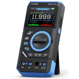 FNIRSI DST-201 Ručný digitálny multimeter, osciloskop a generátor signálov 3v1, 1 MHz, 5 MSa/s