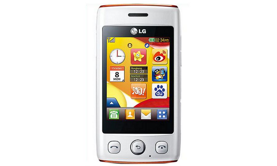 LG T300 Cookie Lite White Orange