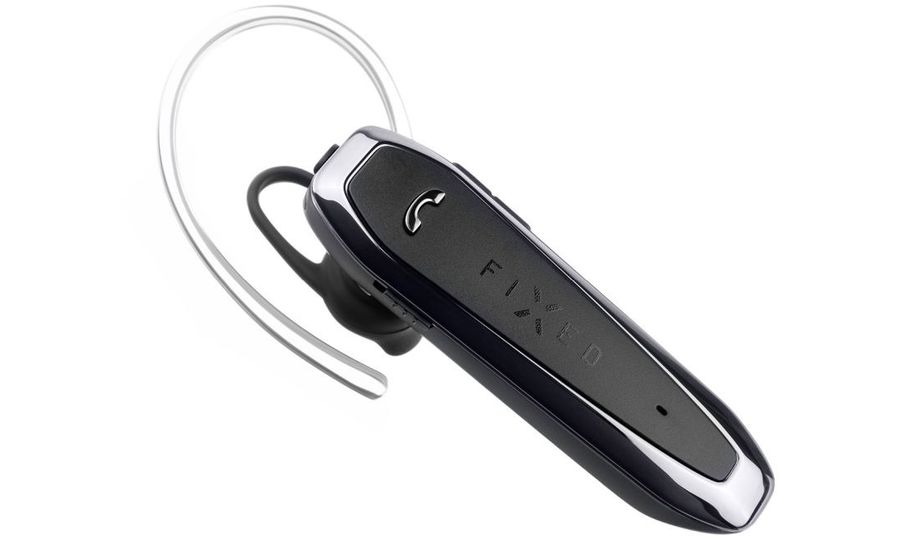 Náhlavná súprava Bluetooth FIXED Talk, čierna