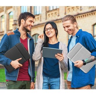 Puzdro na notebook HAWEEL do veľkosti 16,7" s pútkom, čierne