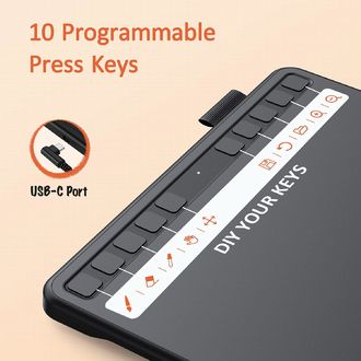 UGEE S640, black