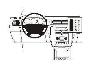Brodit ProClip Chevrolet Avalanche/Silverado 07-13/Suburban/Tahoe 07-14/GMC Sierra 07-13/Yukon 07-14