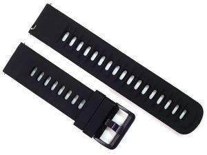 Mobilly Univerzálny náhradný silikónový remienok 20 mm, čierny