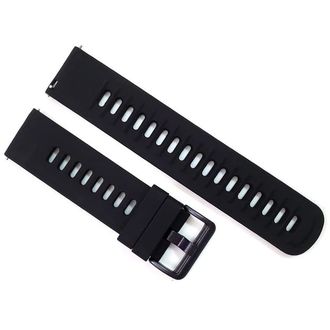 Mobilly Univerzálny náhradný silikónový remienok 20 mm, čierny