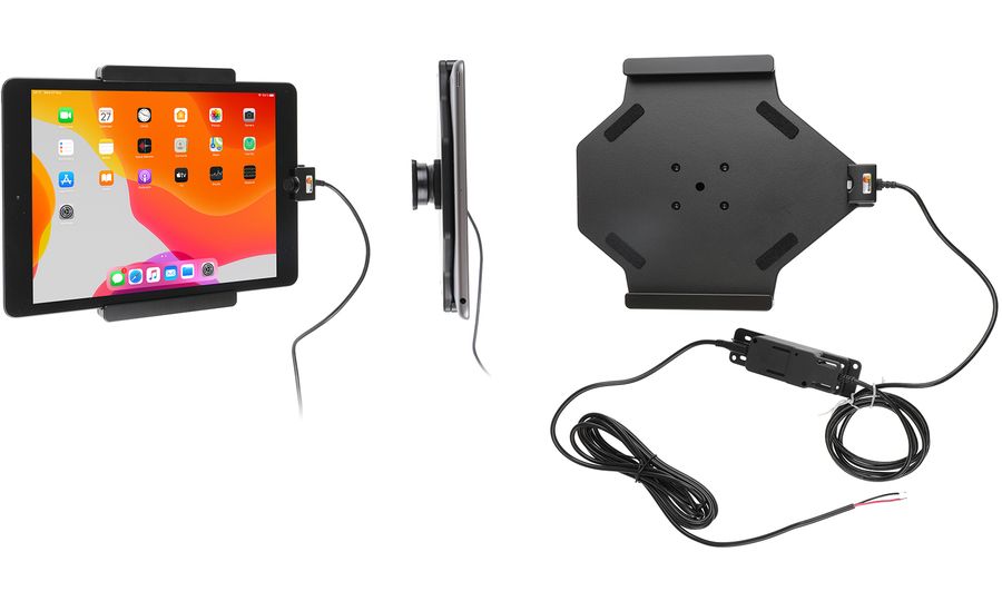 Brodit držiak do auta pre Apple iPad 10,2" (2020/2019) bez puzdra so skrytým nabíjaním