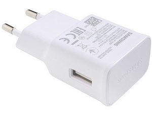 Samsung sieťová rýchlonabíjačka EP-TA200EBE, 15 W, bez kábla, ekologické balenie, biela