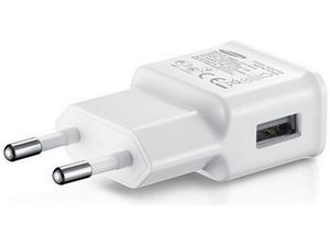 Samsung sieťová rýchlonabíjačka EP-TA200EBE, 15 W, bez kábla, ekologické balenie, biela