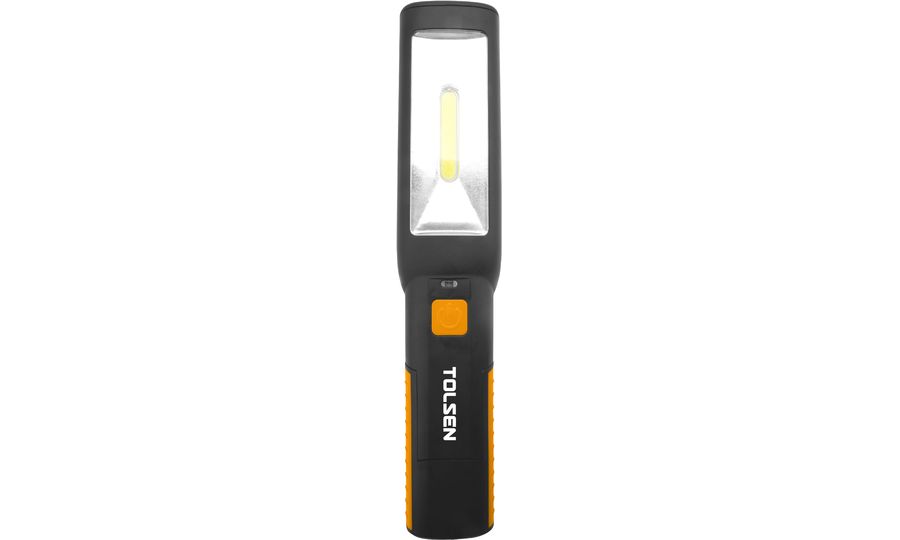 TOLSEN Magnetické pracovné svetlo LED, 3 W, USB dobíjanie, 2Ah
