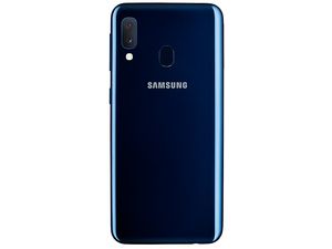 Samsung Galaxy A20e, modrá