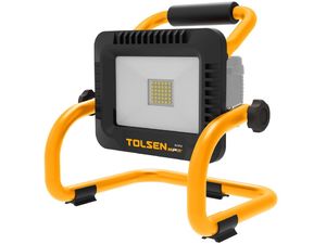 TOLSEN Akumulátorový prenosný dielenský LED reflektor 20V, 20W, 6500K, bez batérie