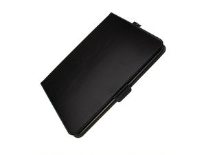 Puzdro FIXED Novel pre 10,1" tablet so stojanom a vreckom na stylus, PU koža, čierne