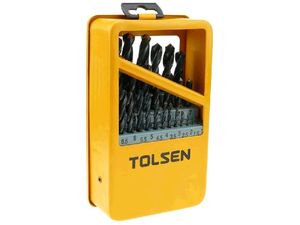 TOLSEN Sada vrtákov HSS DIN338, 25 ks