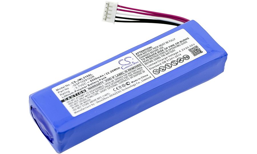 Batérie pre JBL Charge 2 (ekv.P763098) 6000mAh