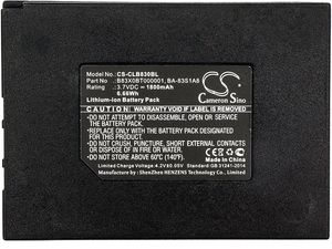 Batérie pre Cipherlab 8300 (ekv. B837GA00131), 1800mAh