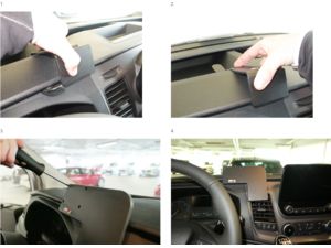 Brodit ProClip pre Ford Transit 20-24/Transit Custom 18-23, vystužený, pre stred