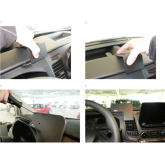 Brodit ProClip pre Ford Transit 20-24/Transit Custom 18-23, vystužený, pre stred