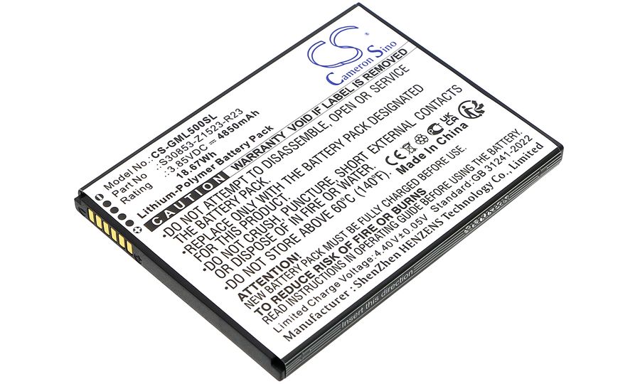 Batéria pre Gigaset GS5, GS5 Lite, GS5 Senior, 4850 mAh, Li-Pol
