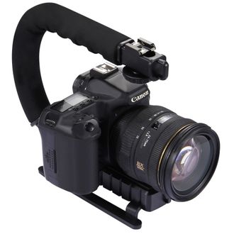 Stabilizačná rukoväť pre fotoaparáty a videokamery